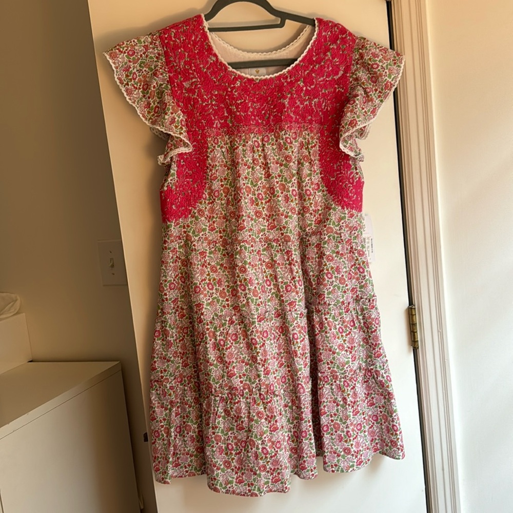 NWT J Marie Meagan Shift Pink Embroidered Dress Mi Golodrina lookalike